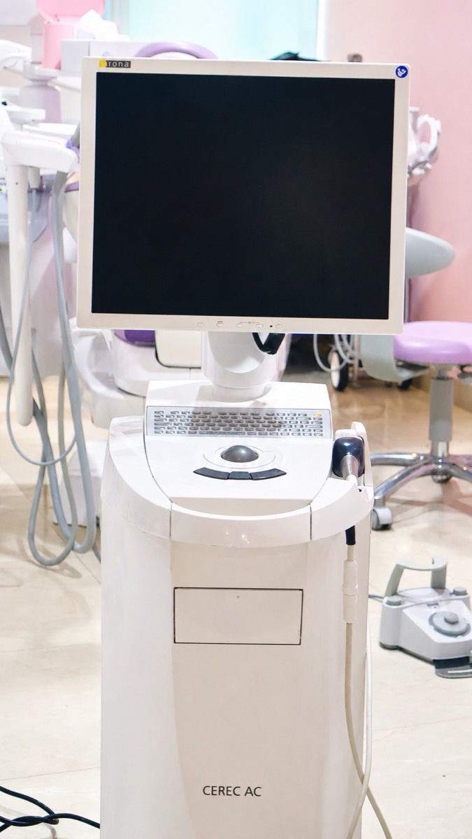 Digital scanner device at Sofia Smile Clinic